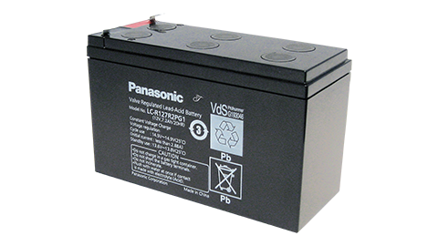 Panasonic LC-R127R2PG Blei Akku 12V / 7.2Ah, Faston F1-Anschluss