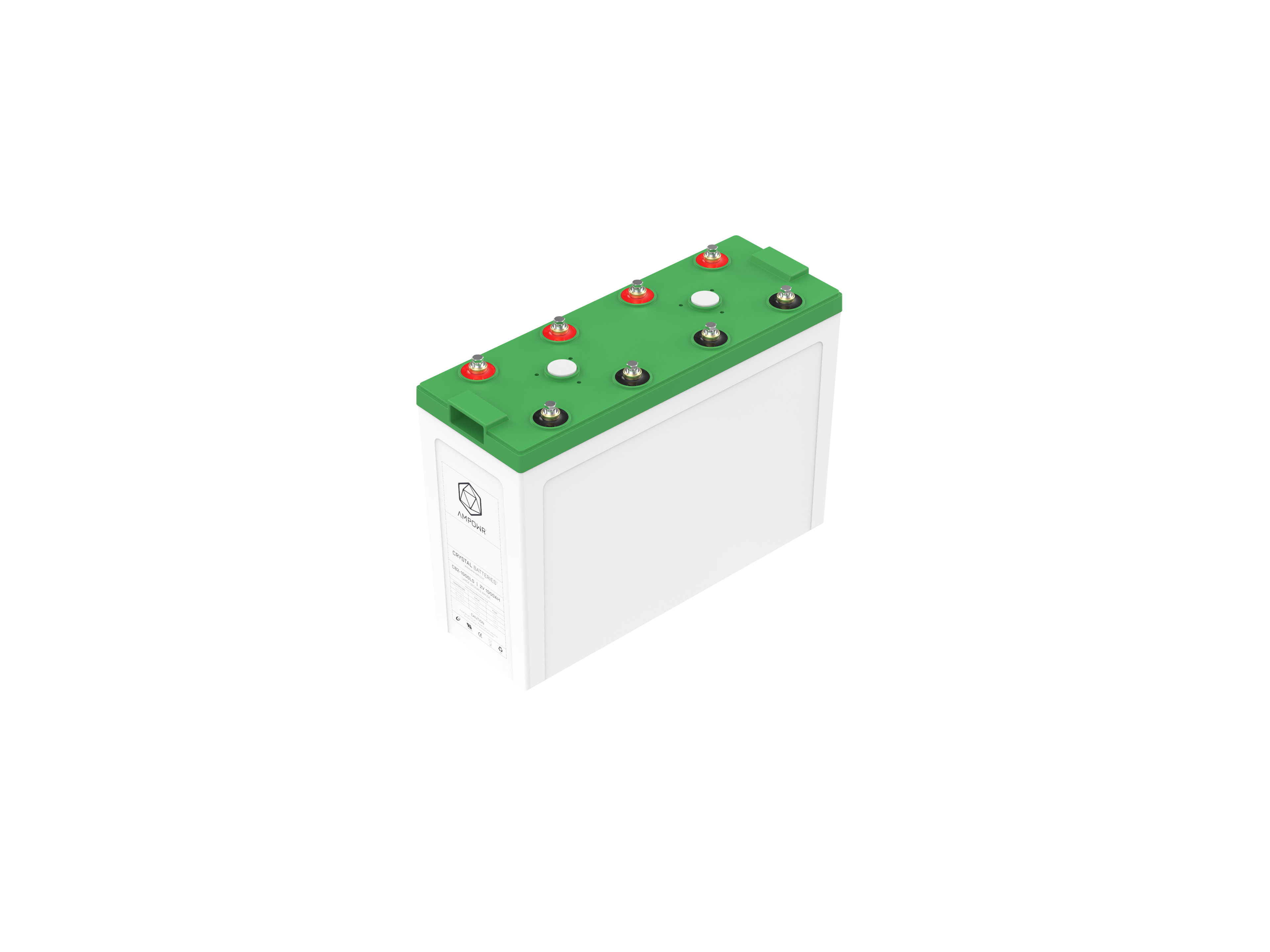 Ampowr CB2-1000LS (Lead Crystal CNFJ-1000) 2V / 1000SAh, M8 Gewinde