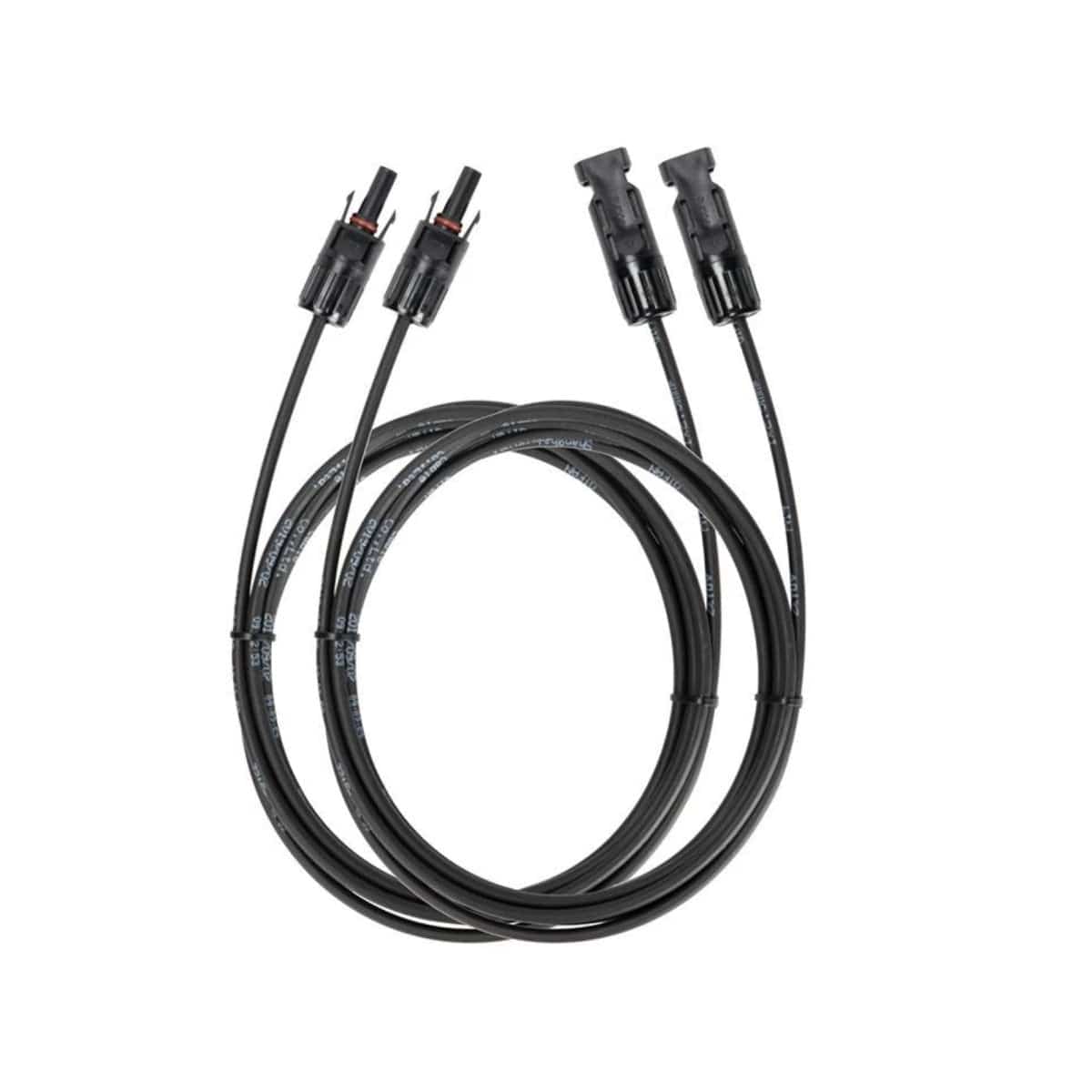 Solar-Kabel 4.0 mm2, Länge 3 m, 2 Stück