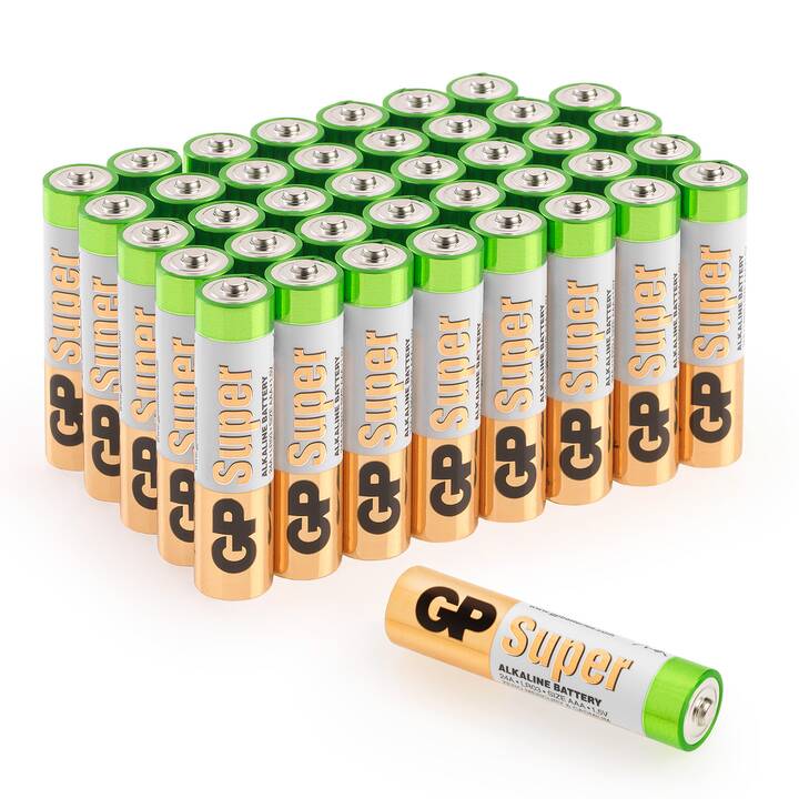 GP Batteries GP24A / LR03 Micro 1.5V AAA, 2 Stück Batterie Alkali-Mangan