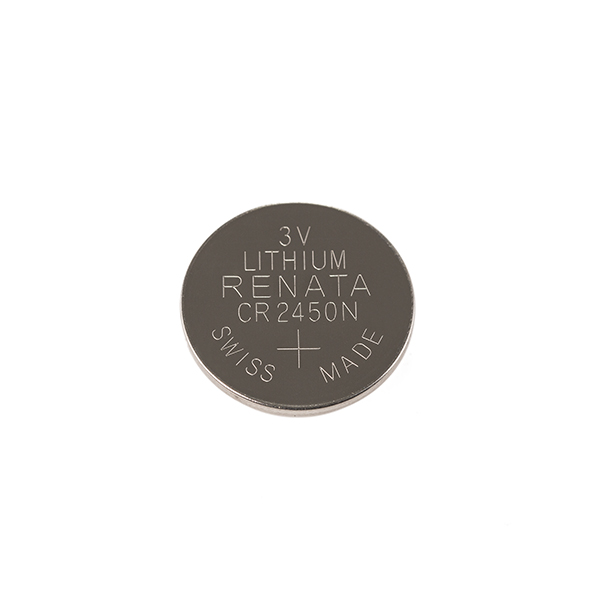 Renata CR2450N, 3V / 540mAh, Lithium-Knopfzelle