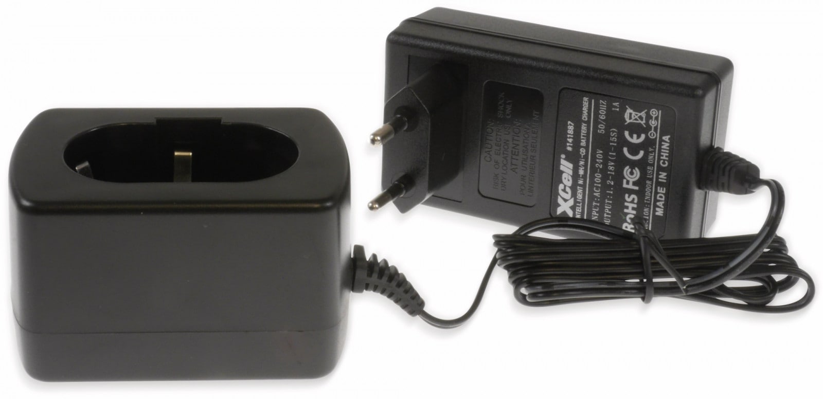 XCell Ladegerät für Makita 1,2-18V Ni-Cd/Ni-MH Werkzeugakkus