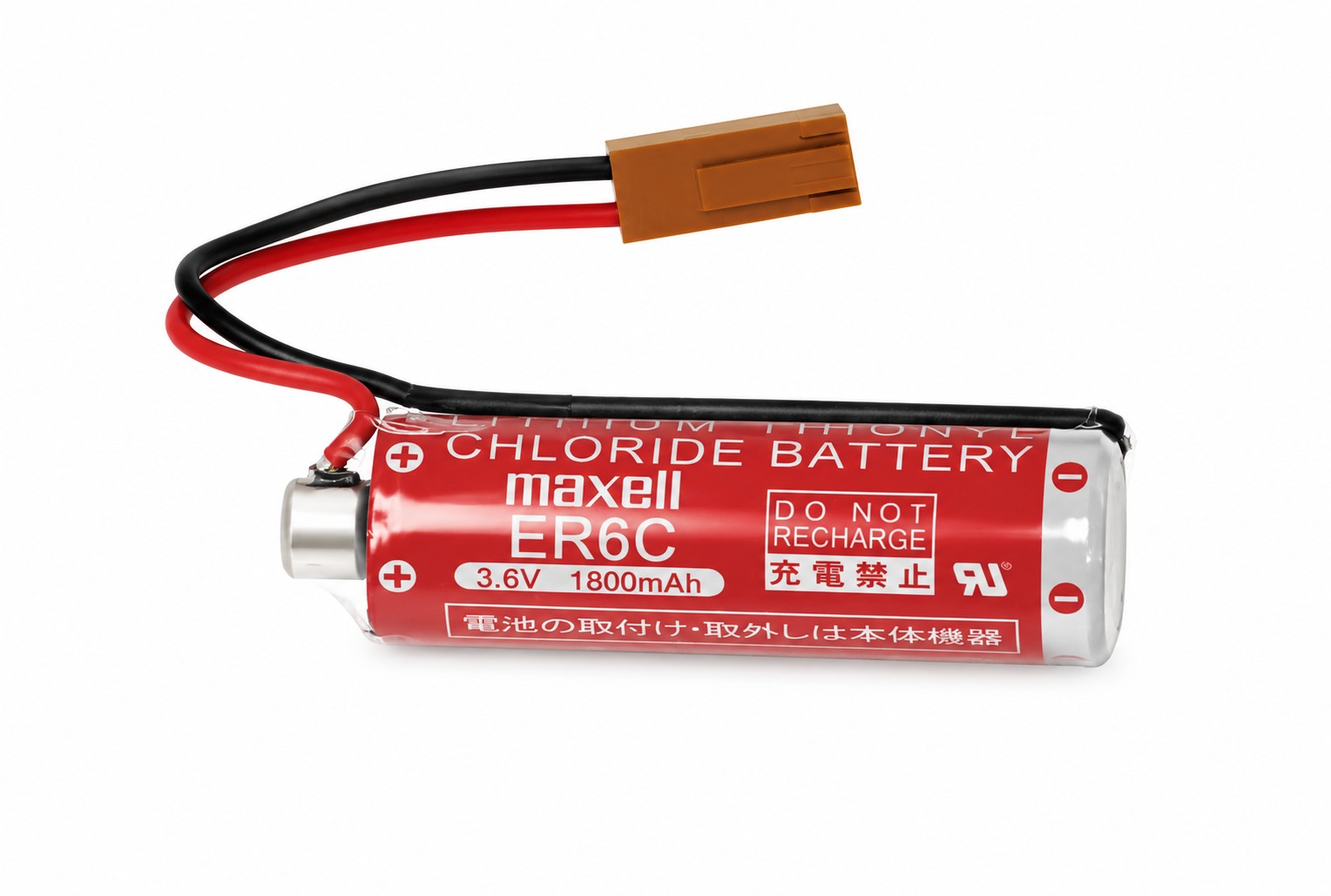 ER6C6 3,6V / 1,8Ah Li-SOCl₂ Lithium lose