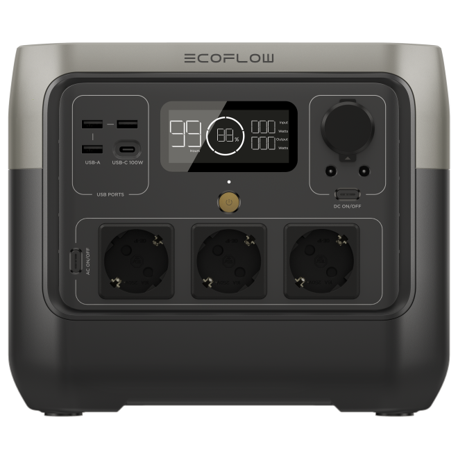 EcoFlow Power Station RIVER 2 PRO, 768Wh