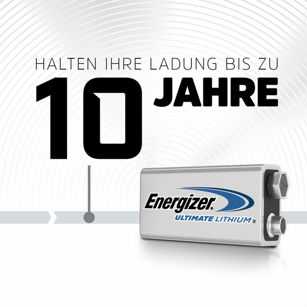 Energizer Ultimate 9V Lithium 1er Blister