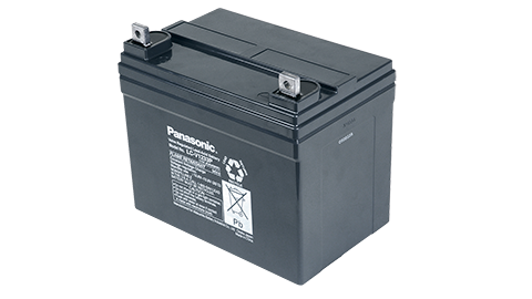 Panasonic LC-V123 3P Blei akku 12V / 33Ah, M6-Schraubanschluss