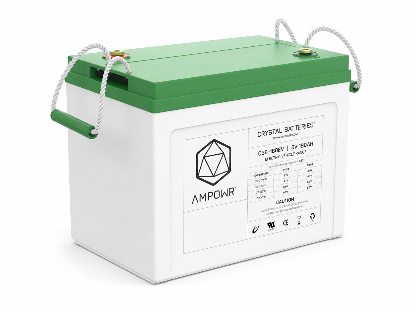 Ampowr CB12-40EV (Lead Crystal 6-EVFJ-40) – 12V / 40Ah Bleikristall