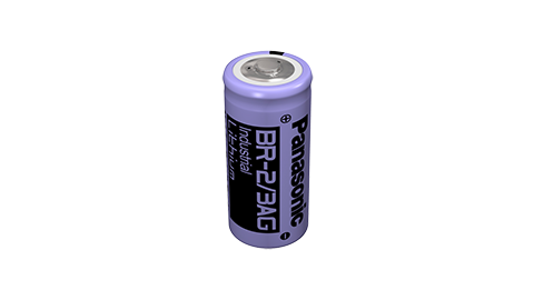 BR 2/3AGN Lithium 3V 2/3A Hochtemperaturzelle