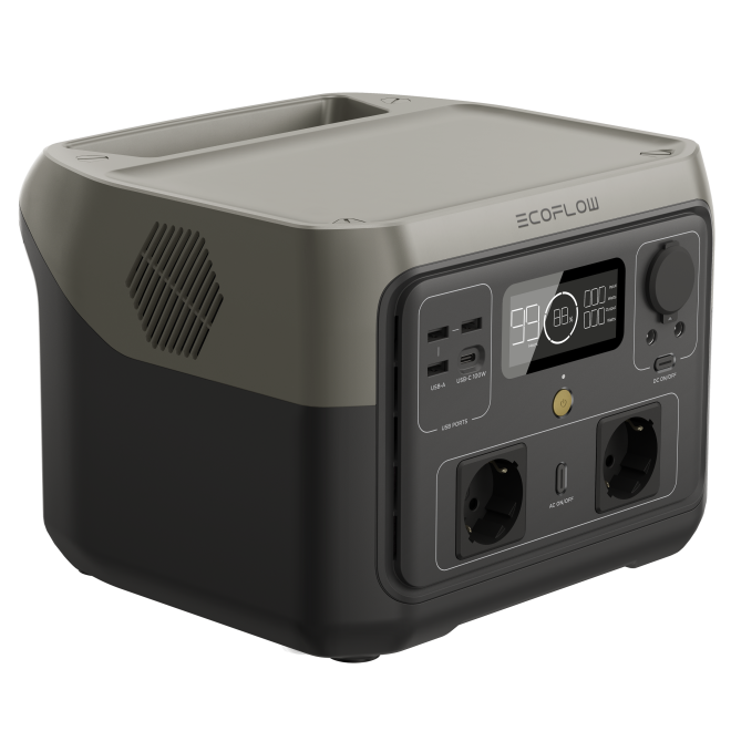 EcoFlow Power Station RIVER 2 MAX, 512 Wh