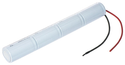 NI-CD Notleuchten Akku 4,8V / 4500mAh (4,5Ah) L1x4 mit Kabel