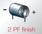 SAFT LS17330 2PF, Lithium, 3.6V / 2,1Ah, 2/3A mit 2 Lötfahnen