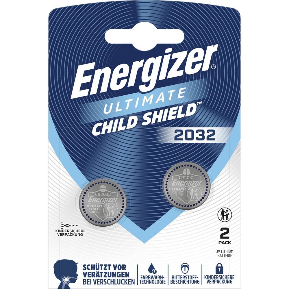  Energizer CR2032 Child Shield Ultimate Lithium 2er Blister