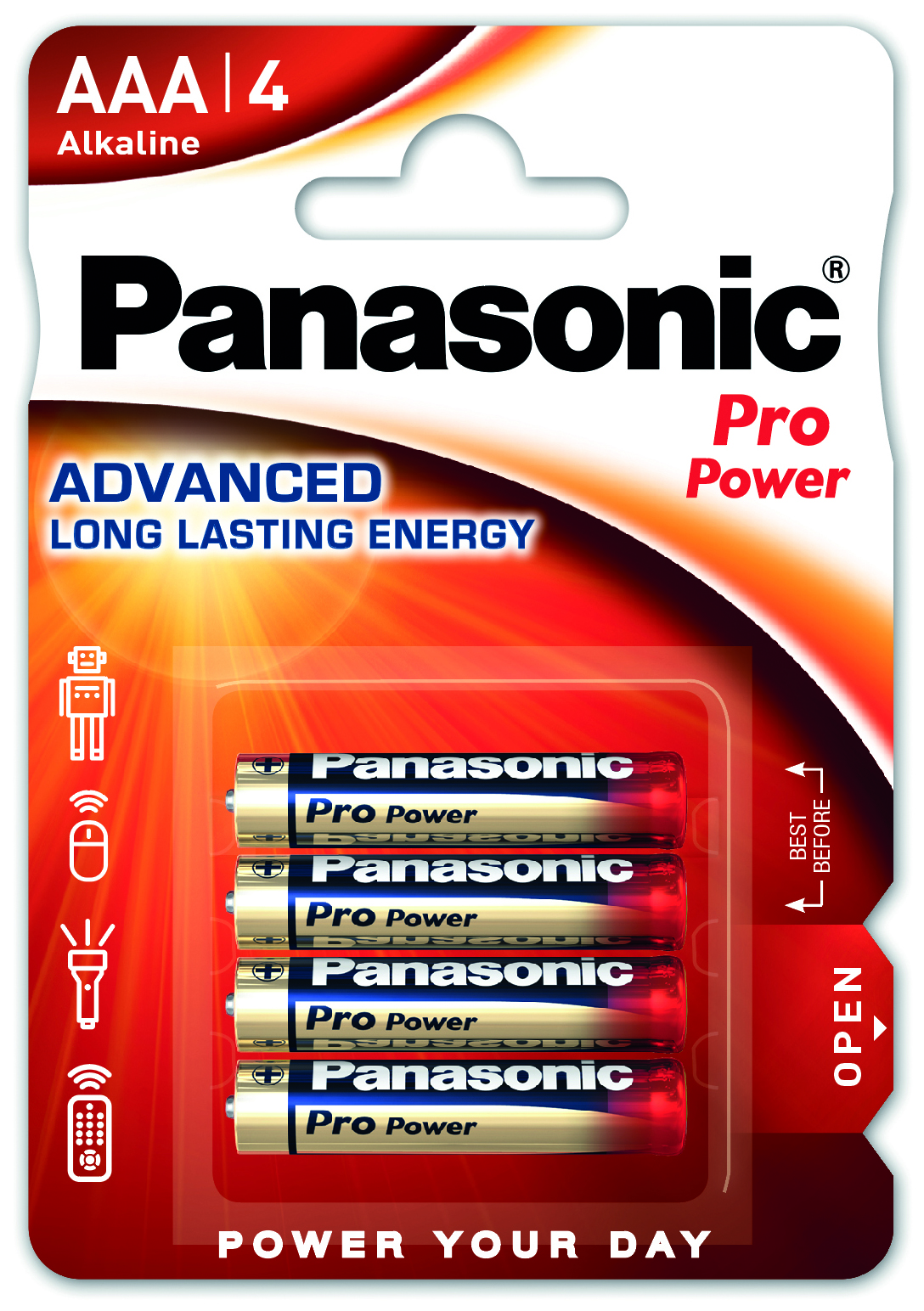 Panasonic Pro Power 4x LR03 (AAA)