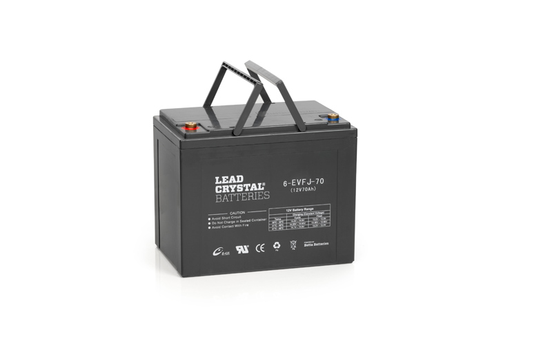 Lead Crystal 6-EVFJ-70, 12V / 70Ah, M6 Gewinde