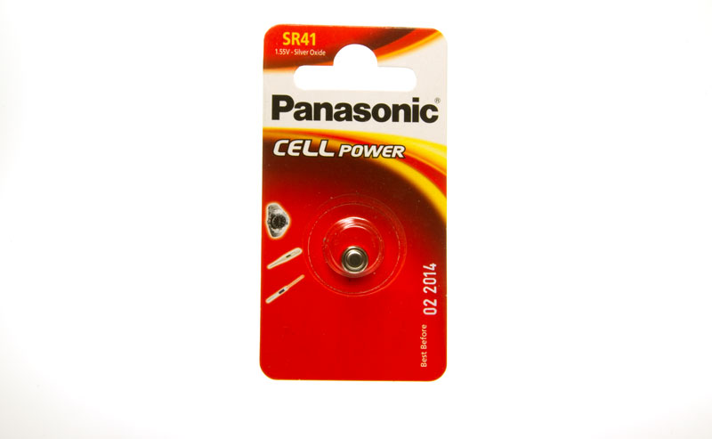 Panasonic SR41 (Silberoxid/Uhrenbatterien)