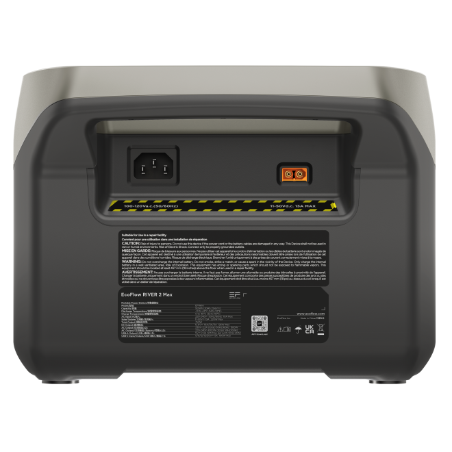 EcoFlow Power Station RIVER 2 MAX, 512 Wh