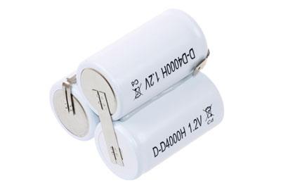 NI-CD Akkupack Notlicht 3,6V / 4000mAh (4,0Ah) D1x3 (Delta)