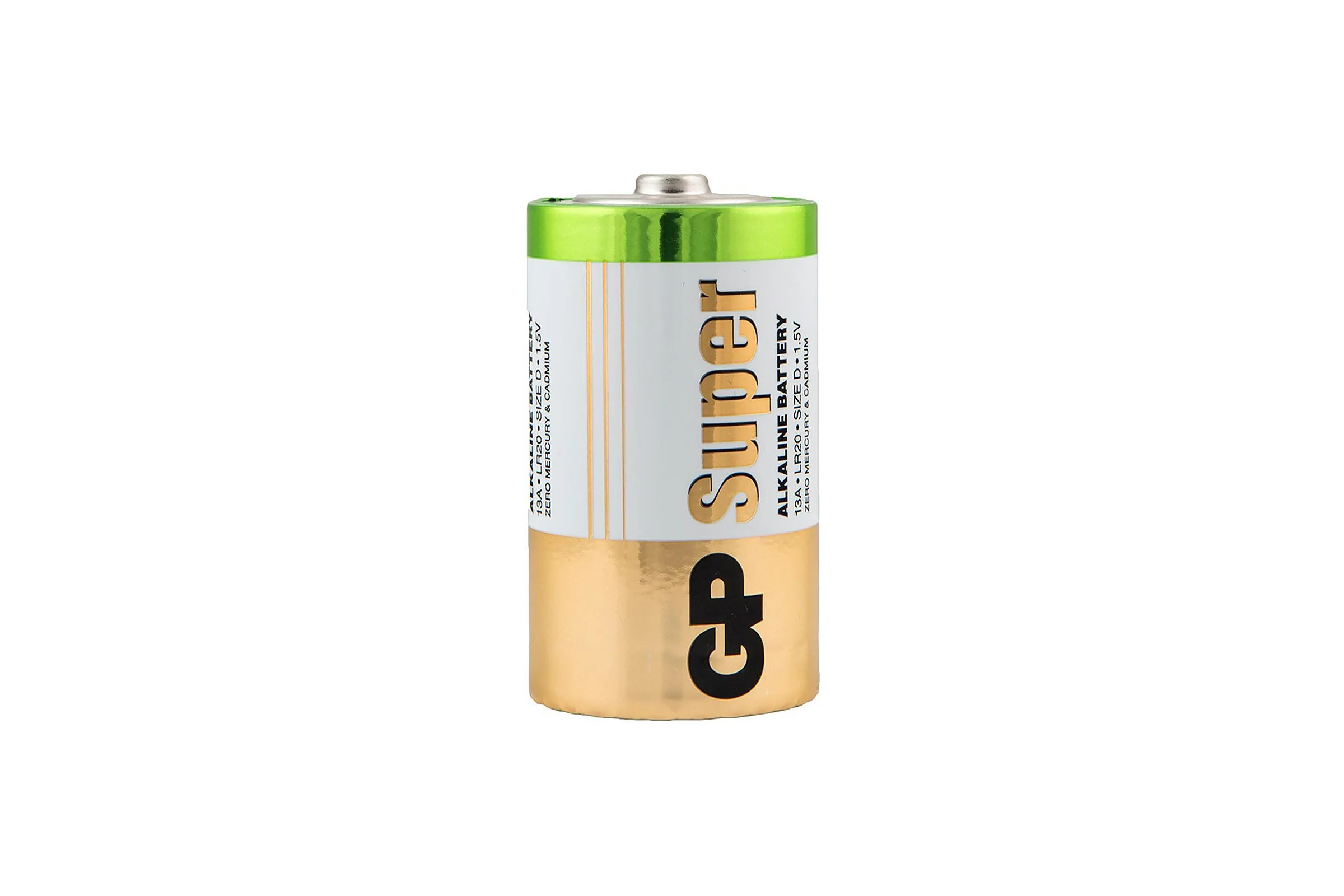 GP Batteries Super GP13A / LR20 Mono 1.5V (D) Alkali-Mangan