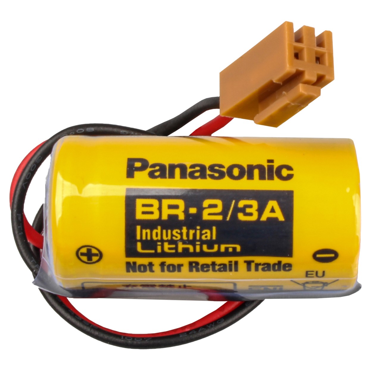 Panasonic BR 2/3A Batterie, JAE-IL-2S-S3L-2P lose