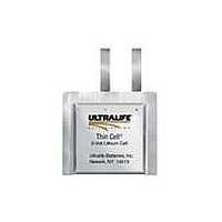 ULTRALIFE U10007 3.0V 1600mAh Li-MnO2 Thin Cell