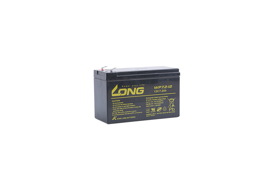 Kung Long WP7.2-12, 12V / 7.2Ah, 6,3 mm Steckzunge