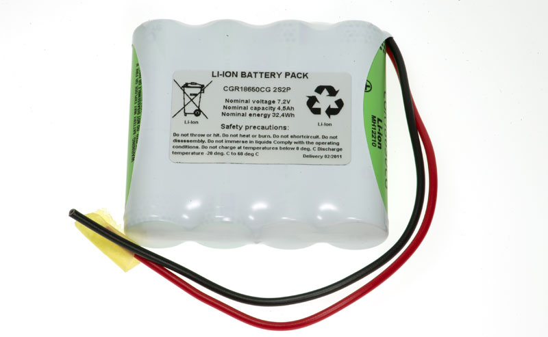 UR-18650A, 2S2P