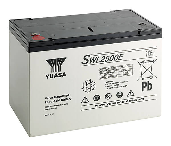 YUASA SWL2500E-12 (12V 2500 Watt/93.6Ah) Innengewinde M&