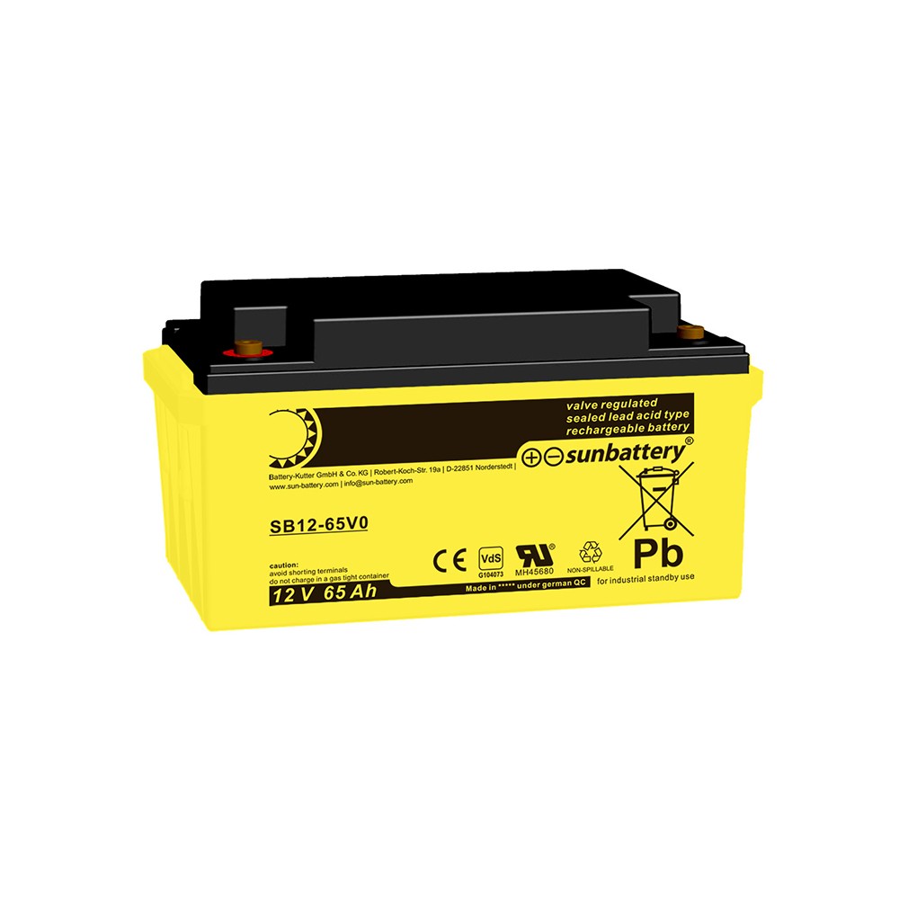  SUN Battery SB12-65V0