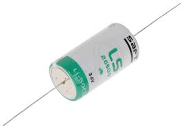 SAFT LS26500 CNA-D, Lithium, 3.6V / 7,7Ah, C mit axialem Drahtanschluss
