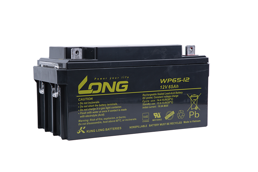 Kung Long WP65-12, 12V / 65Ah, M6 Bolts