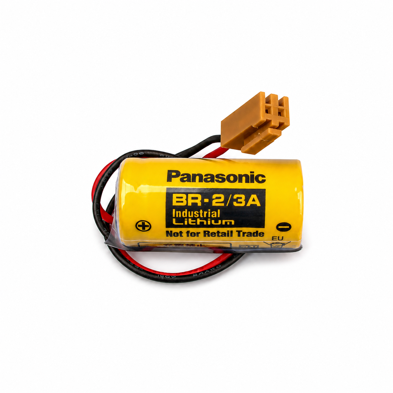 Panasonic BR 2/3A, für A06B-0168-D111 mit JAE-IL-2S-S3L-2P, Lithium lose
