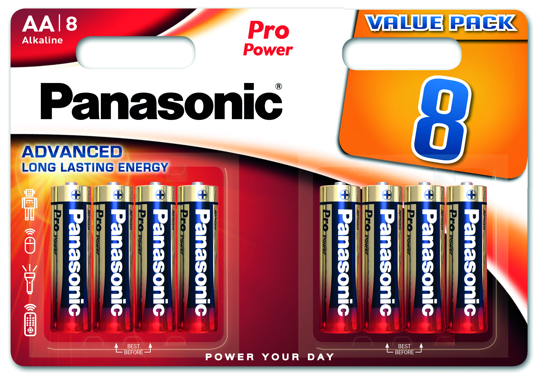 Panasonic Pro Power 8x LR6 (AA)