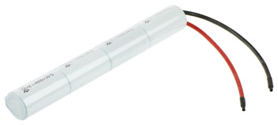 NI-CD Notleuchten Akku 4,8V / 1500mAh (1,5Ah) L1x4 mit Kabel