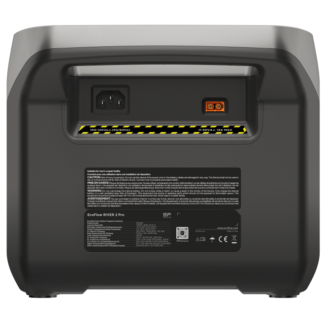 EcoFlow Power Station RIVER 2 PRO, 768Wh