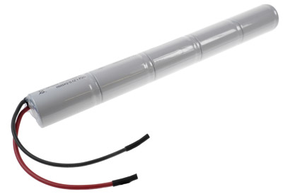 NI-CD Notleuchten Akku 6,0V / 4500mAh (4,5Ah) L1x5 mit Kabel