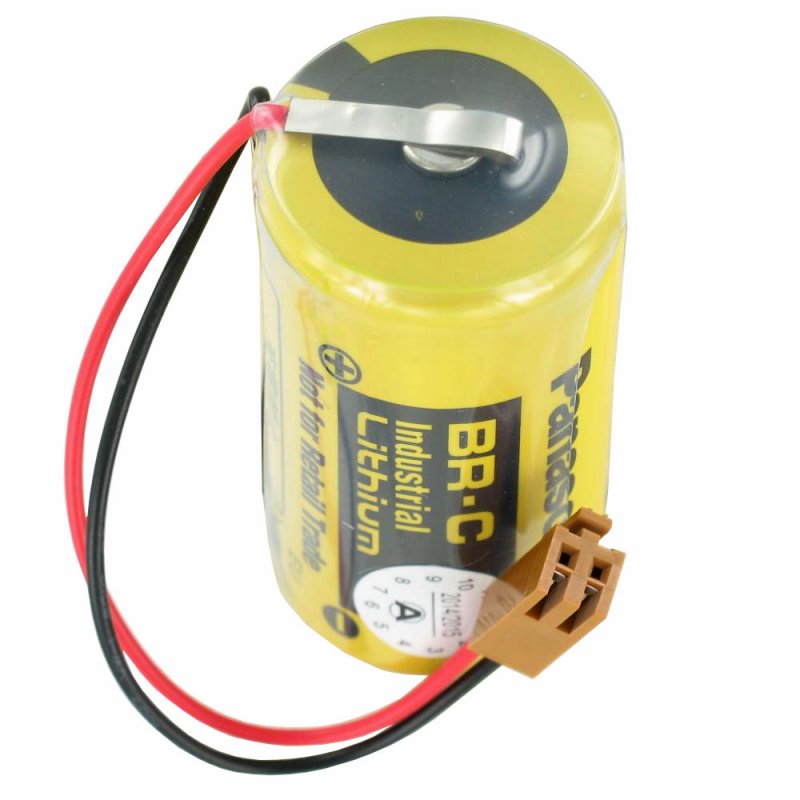 BR-CCF1TH CNC Backup Batterie Lithium BR-C mit Kabel und Stecker, GE FANUC CNC 16i, 18