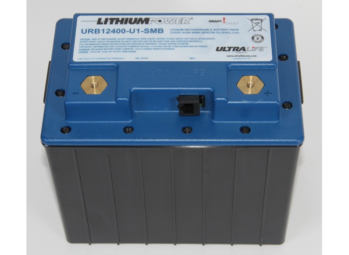 URB12400-U1-SMB, 12.8V / 38.4Ah, Lithium-Eisen-Phosphat (LiFePO4)