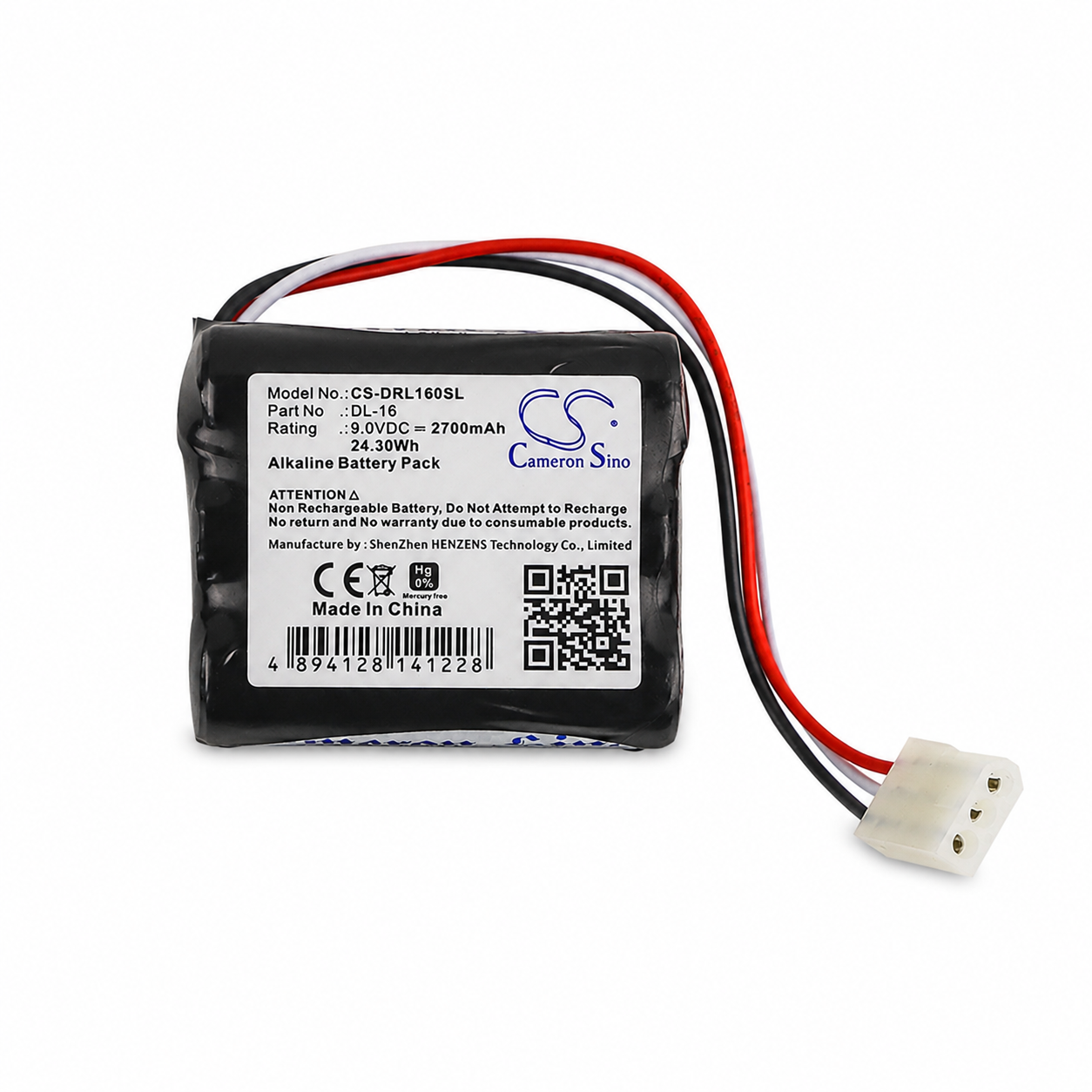 Ersatz-Akku für Kaba Ilco BL09 ersetzt 502238 lose